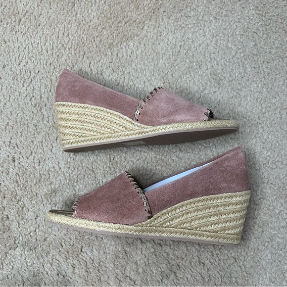 Jack Rodgers brown mauve espadrille wedges nwot - Picture 4 of 8